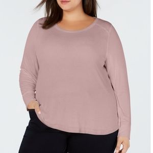 - INC Ribbed Long-Sleeve T-Shirt, Created for